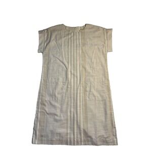 Appleseed's Cotton Women Shift Dress 10P Minimal‎ Capsule Preppy Classy